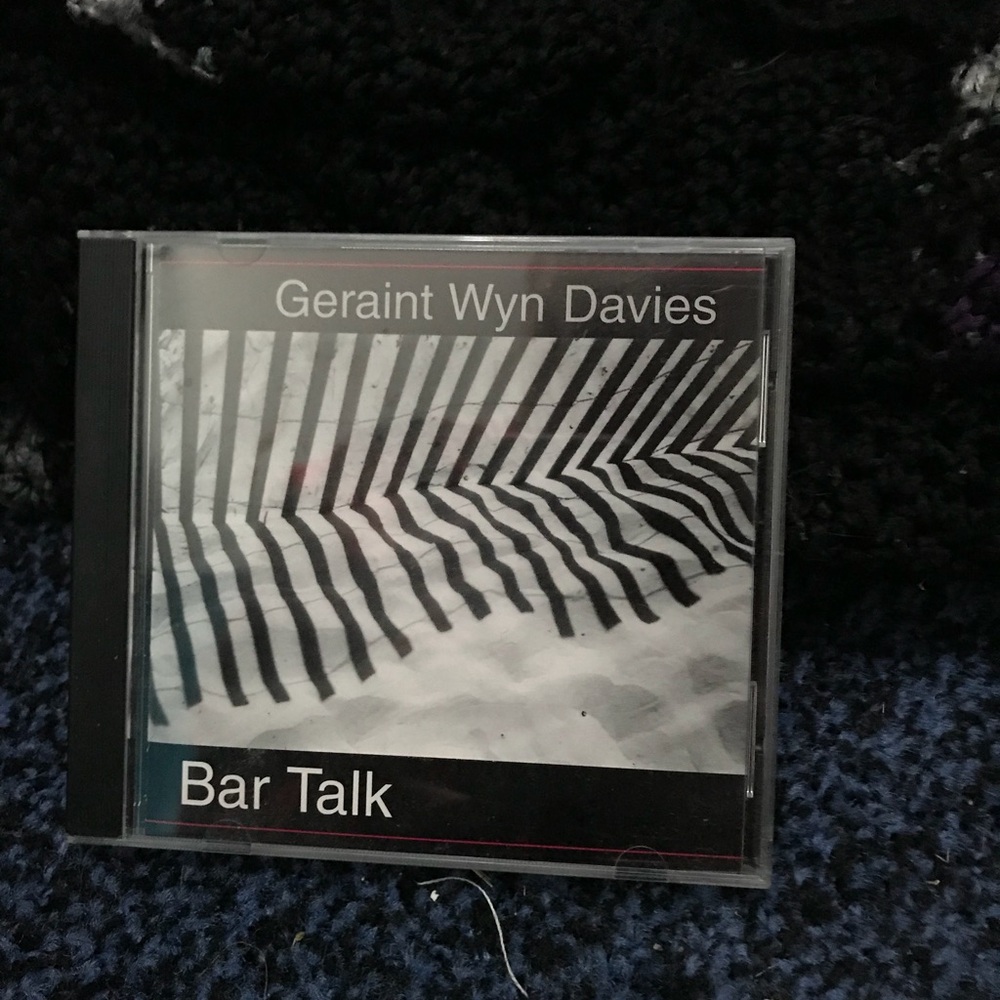 Geraint Wyn D AV I E S- Bar T A L K CD
